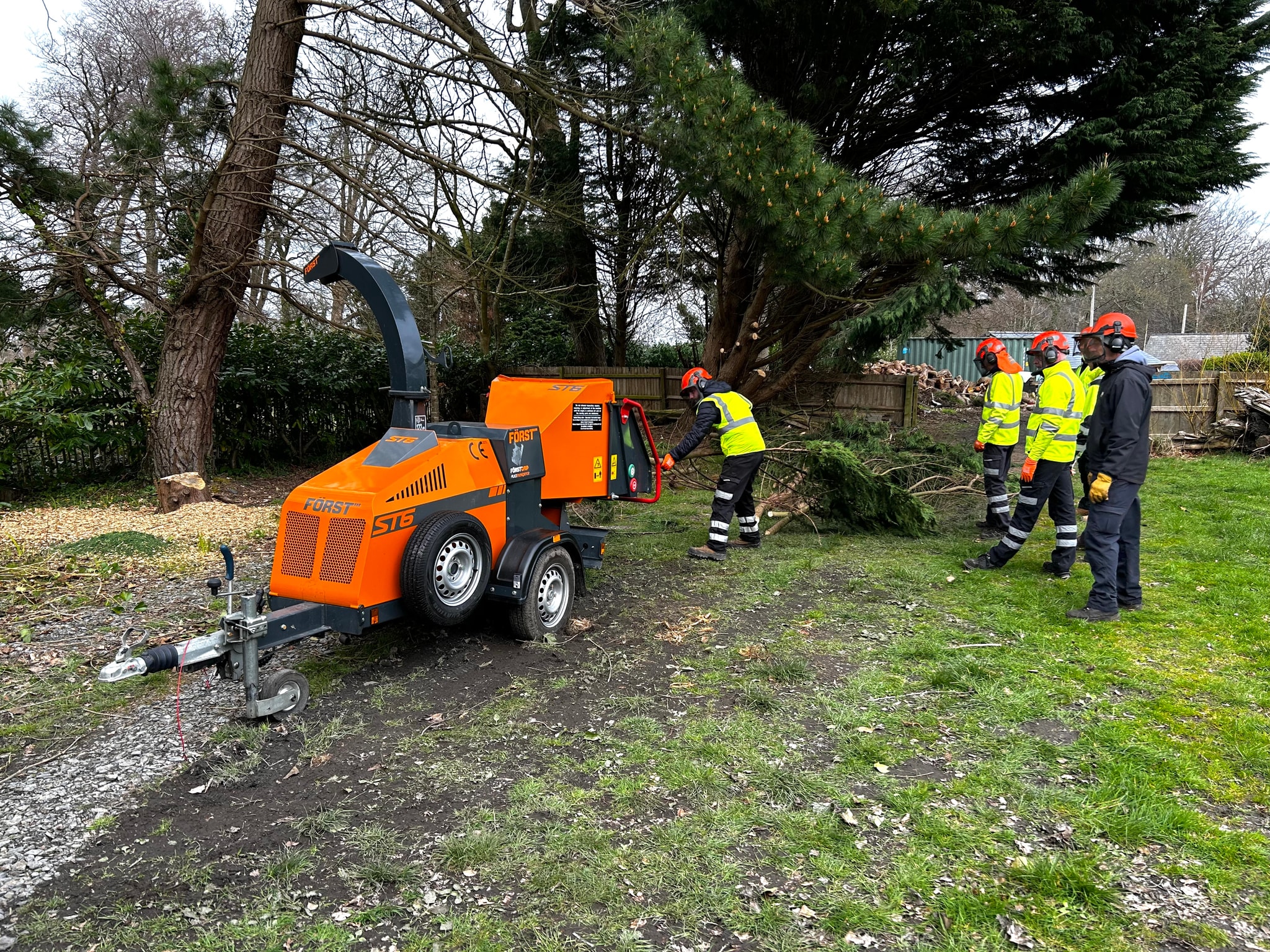 1-Day Woodchipper Maintenance & Operation